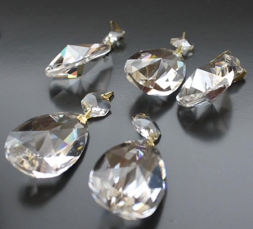 Vintage crystal chandelier - 5,