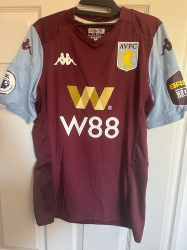 Douglas luiz match worn shirt - worn,