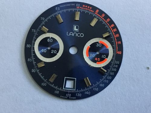 Nos vintage lanco - , chronograph