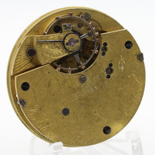 FRODSHAM & KEEN LIVERPOOL POCKET WATCH MOVEMENT 78/N.9037, 43.16mm (EV)