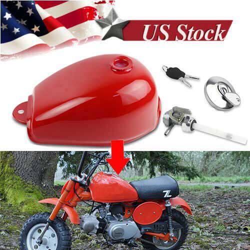 Red steel fuel gas tank - gas,