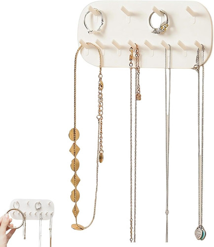 Wall mounted jewelry organizer - wall-mounted,