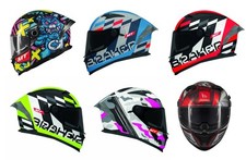 MT BRAKER SV FULL FACE 22.06 DUAL VISOR MOTORCYCLE HELMET INOX FOSTER CROSSOVER