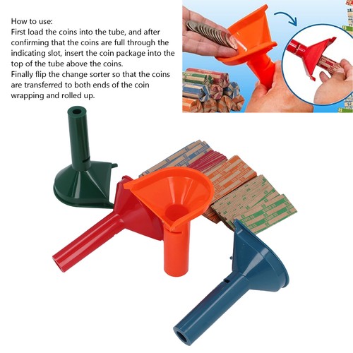 Coin counter tube plastic - counter,