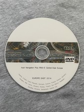 2014 AUDI RNS-E PLUS Navigation Map  Sat Nav Disc  DVD EAST Europe