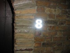 Bright nightime, House Numbers, Sign, Reflector, Luminous, ....