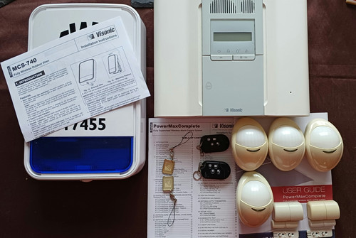 Visonic home burglar alarm