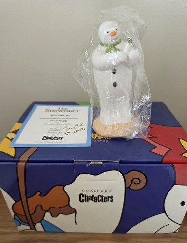 Coalport the snowman - snowman, "just