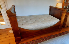 Antique French Oak Lit Bateau