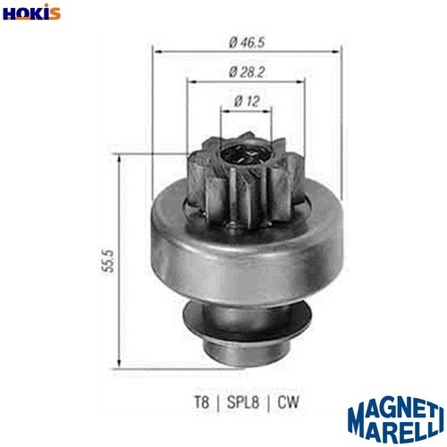 Pinion starter 940113020130 - starter,