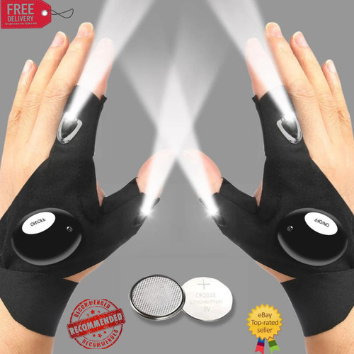 Led flashlight gloves - flashlight,