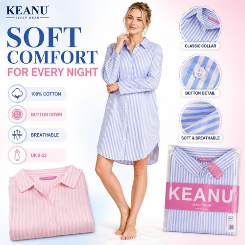 Ladies 100 cotton - cotton, striped