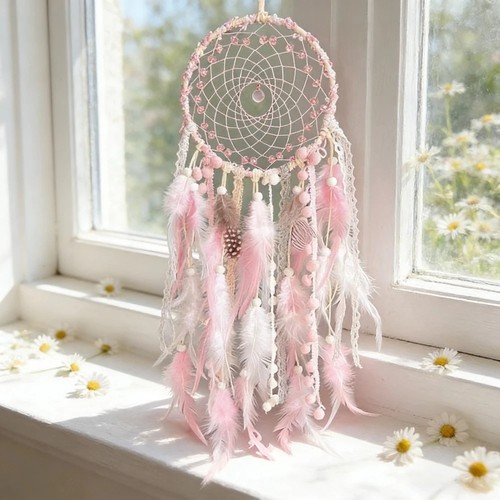 Pink dream catcher - pink,
