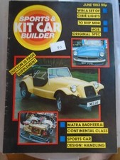 Sports & Kitcar Builder Jun 1983 MGB, Dutton, Matra Bagheera