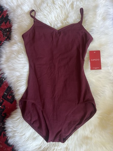 Capezio neck cami leotard - v-neck,