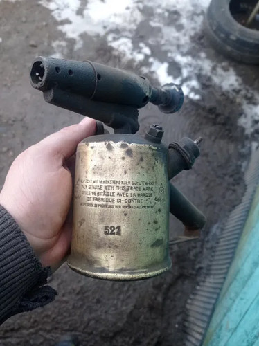 Vintage german blowtorch - vintage,