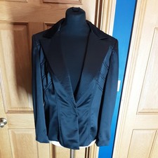 Amanda Wakeley Black Satin