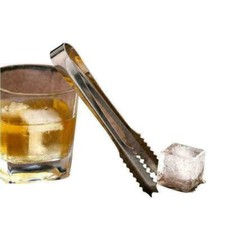  ICE TONGS STAINLESS STEEL ICE