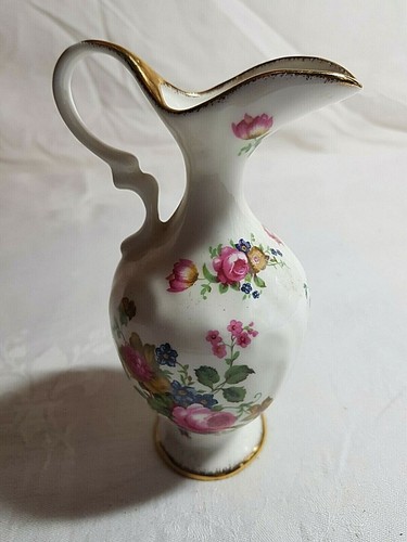Fenton china jug flower - china, jug,