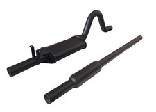 Ford Escort Mk2 OHC 2.25" Right Hand Exit Twin Box RS2000 Sportex Exhaust System