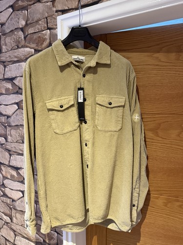 Stone island corduroy shirt - island,