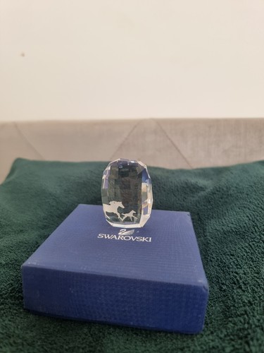 Swarovski clear crystal horse - swarovski,
