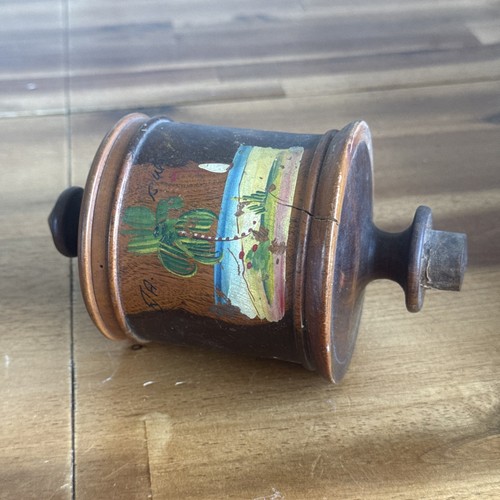 Antique vintage lignum vitae - antique?,