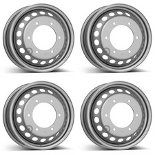 4 Steel wheels Alcar 5.5Jx16