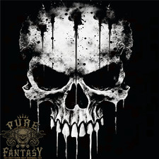 Dripping With Evil Skull Goth Gothic Heavy Metal Mens T-Shirt 100% Cotton