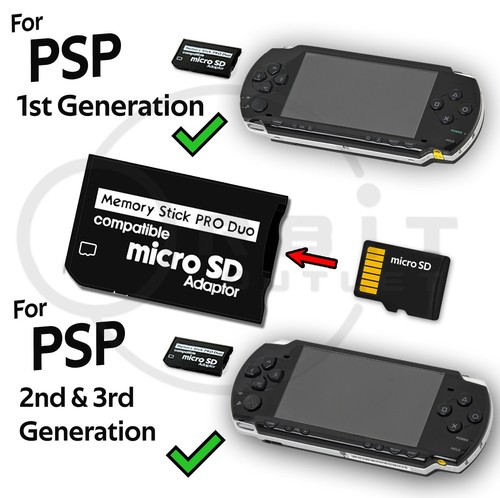 Psp card adapter for - psp,