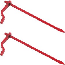 Neilsen 2 x 300mm Dutch Pins Masons Bricklaying Clamp Pegs Profile Support