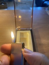 Ronson Varaflame Slim (Gold Ribbed)