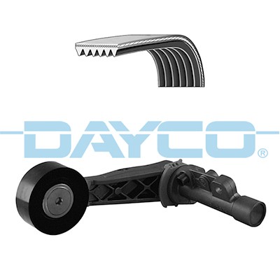 Ribbed belt set dayco - belt, kpv284