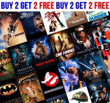 80's CLASSIC MOVIE POSTERS