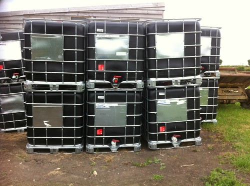 Reconditioned 1000litre black - reconditioned,
