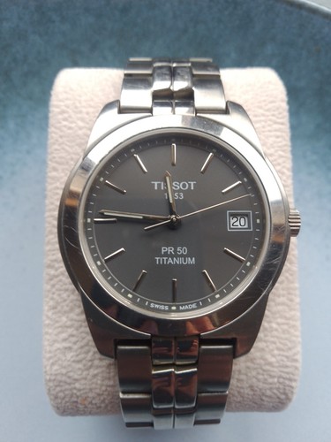 Tissot pr50 titanium - tissot,