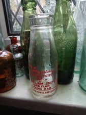Stunning Pictorial Naked Boy Old Milk Bottle