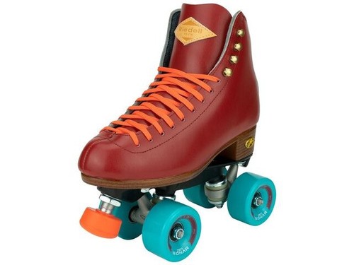 Riedell crew skates - riedell, crimson