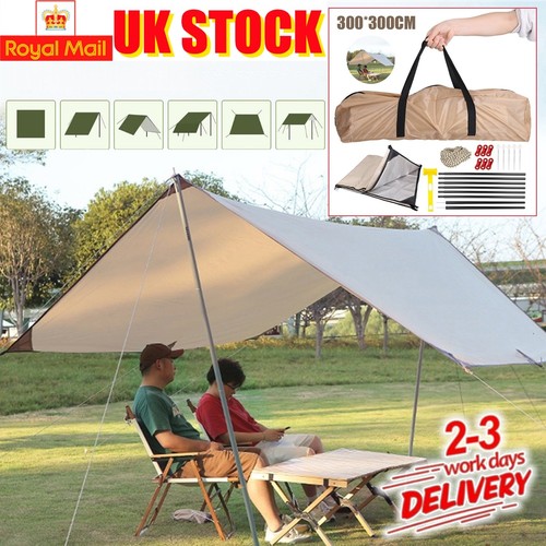 3x3m waterproof tent tarp - waterproof,