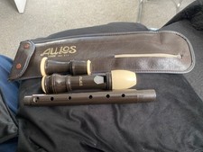 Aulos   Recorder 211  Made in Japan in a Tenor recorder case