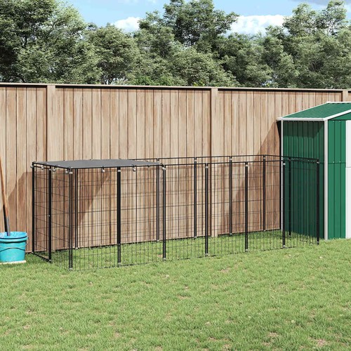 Dog kennel steel - kennel, puppy