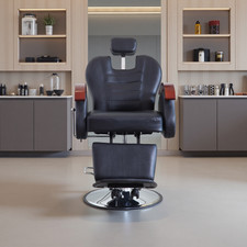 Hydraulic Heavy Duty Reclining Barber Chair Salon Beauty Tattoo Shaving Chairs