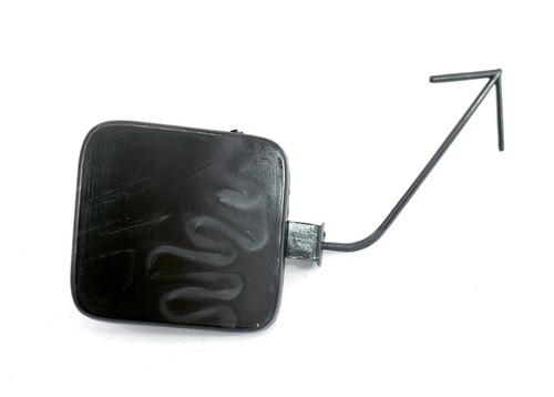 Front bumper tow eye cover - front,
