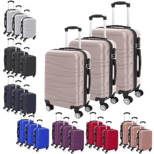 3 Pcs Suitcase Set ABS Hard