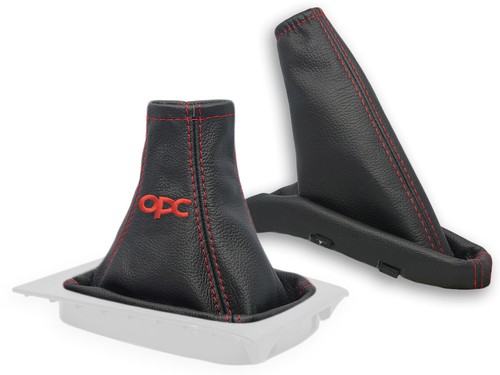 Gear handbrake gaiter leather - gaiter,