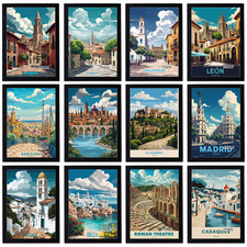 Vintage Spain Travel Holiday