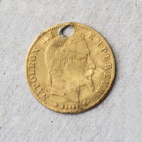 1867 gold francs napoleon - 1867,