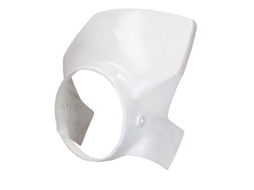 White plastic headlight - , cover