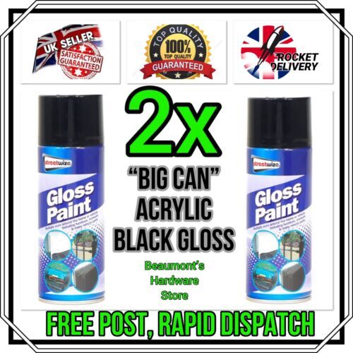Big can black - black, high