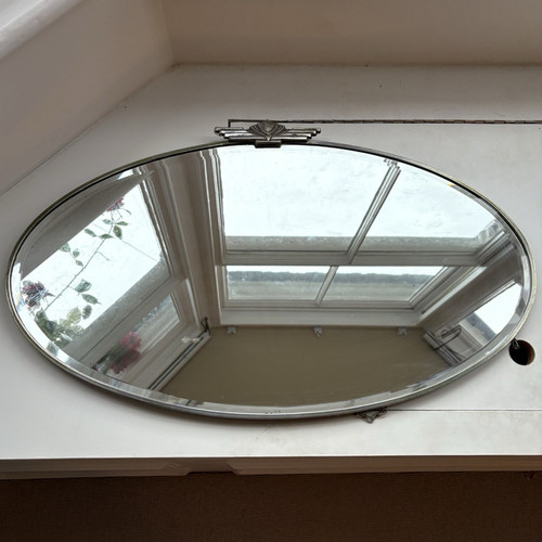 Art deco oval - wall, x